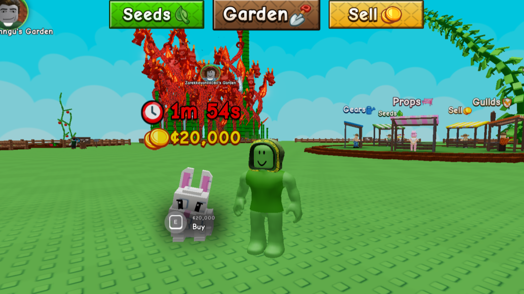Pets in Grow a Garden 2.