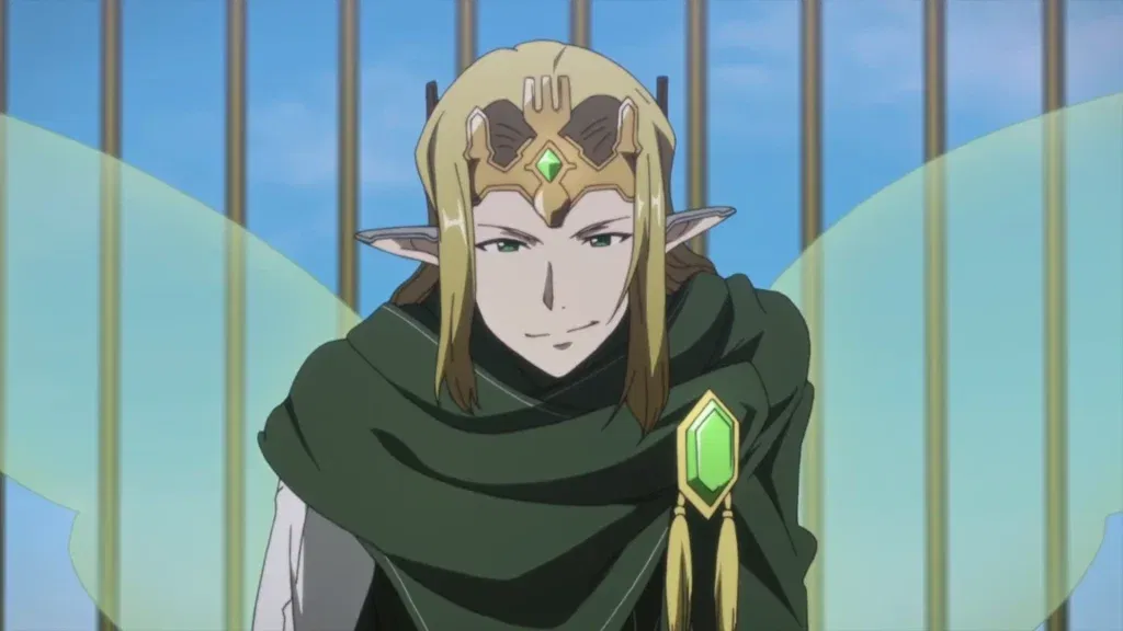 Sugou Nobuyuki as Oberon in birdcage  - Sword Art Online