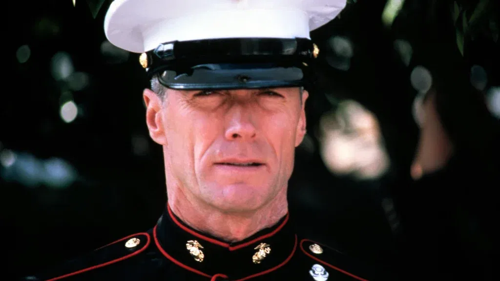 Clint Eastwood as a marine