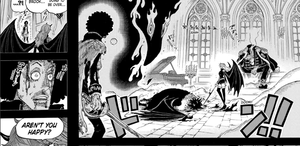 a still from the one piece manga series