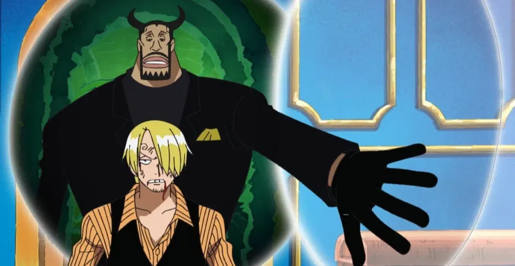 a still from the one piece anime series