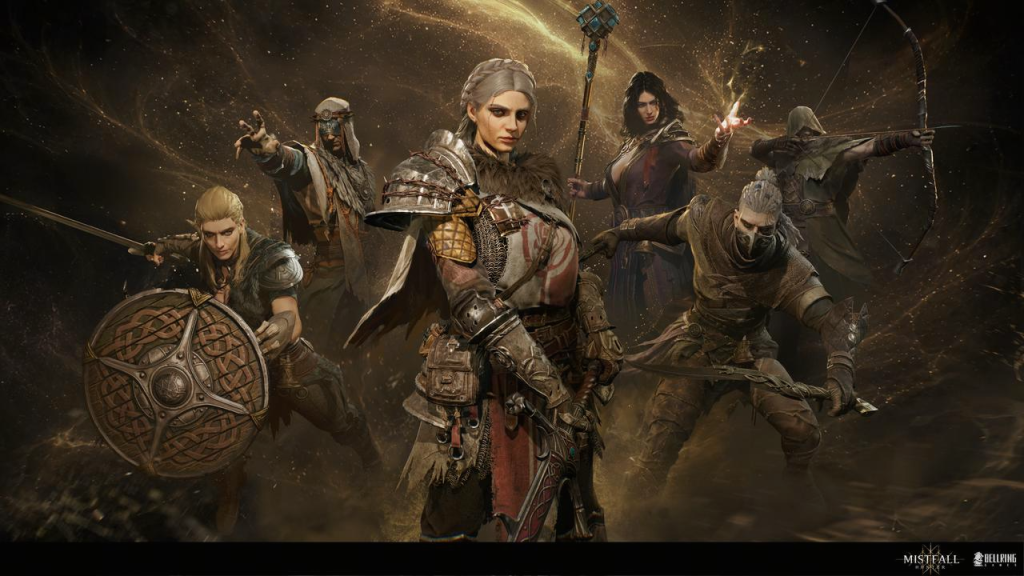 all the classes in Mistfall Hunter