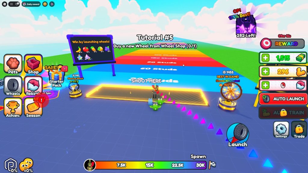 Roblox Launch a Wheel Active Codes