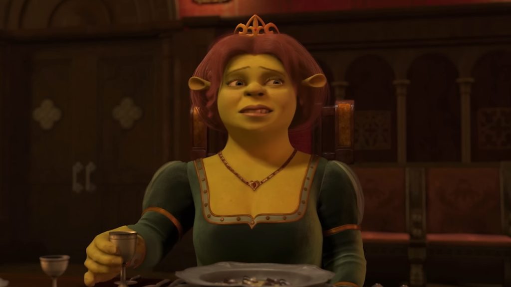 Princess Fiona in the Shrek movies