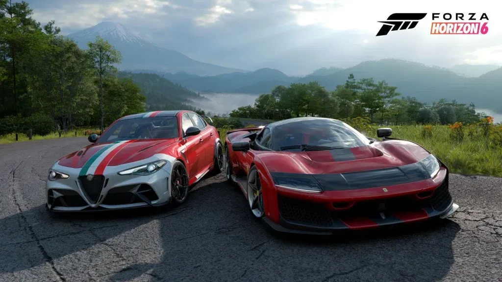 Italian Exotics cars in Forza Horizon 6.