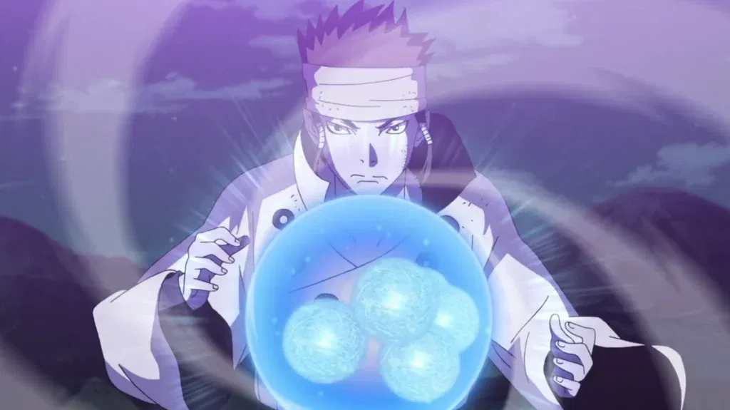Asura Otsutsuki using his powers