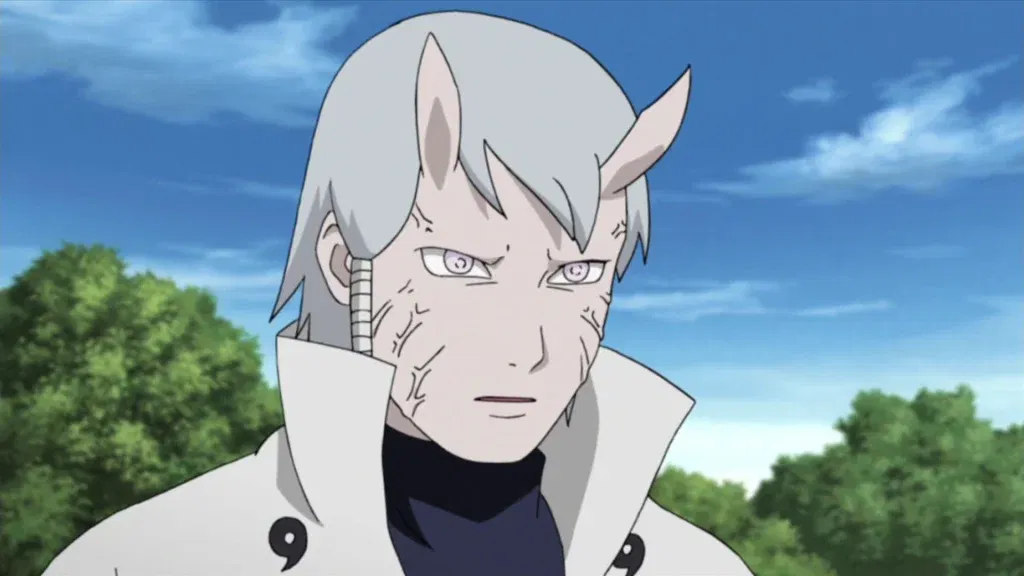 Hamura using his byakugan