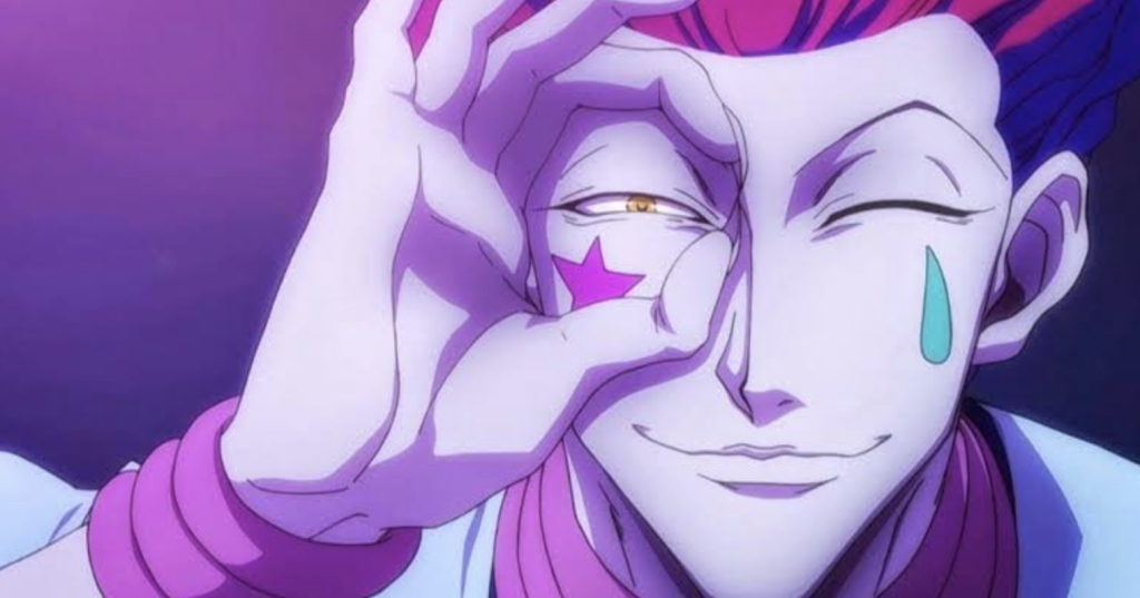 Hisoka Morow is a central character in the anime and manga series Hunter x Hunter, known for his distinct clown-like appearance and predatory nature