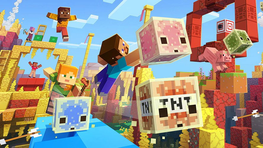 Sulfur Cubes in Minecraft Chaos Cubed.