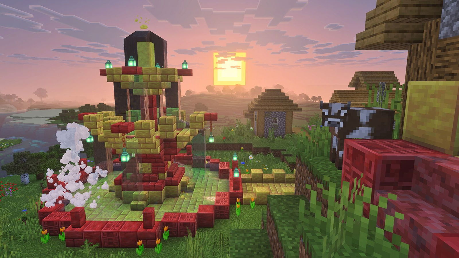 The Overworld in Minecraft Chaos Cubed.
