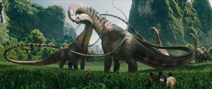 Dinos in Steven Spielberg's franchise Jurassic World Rebirth