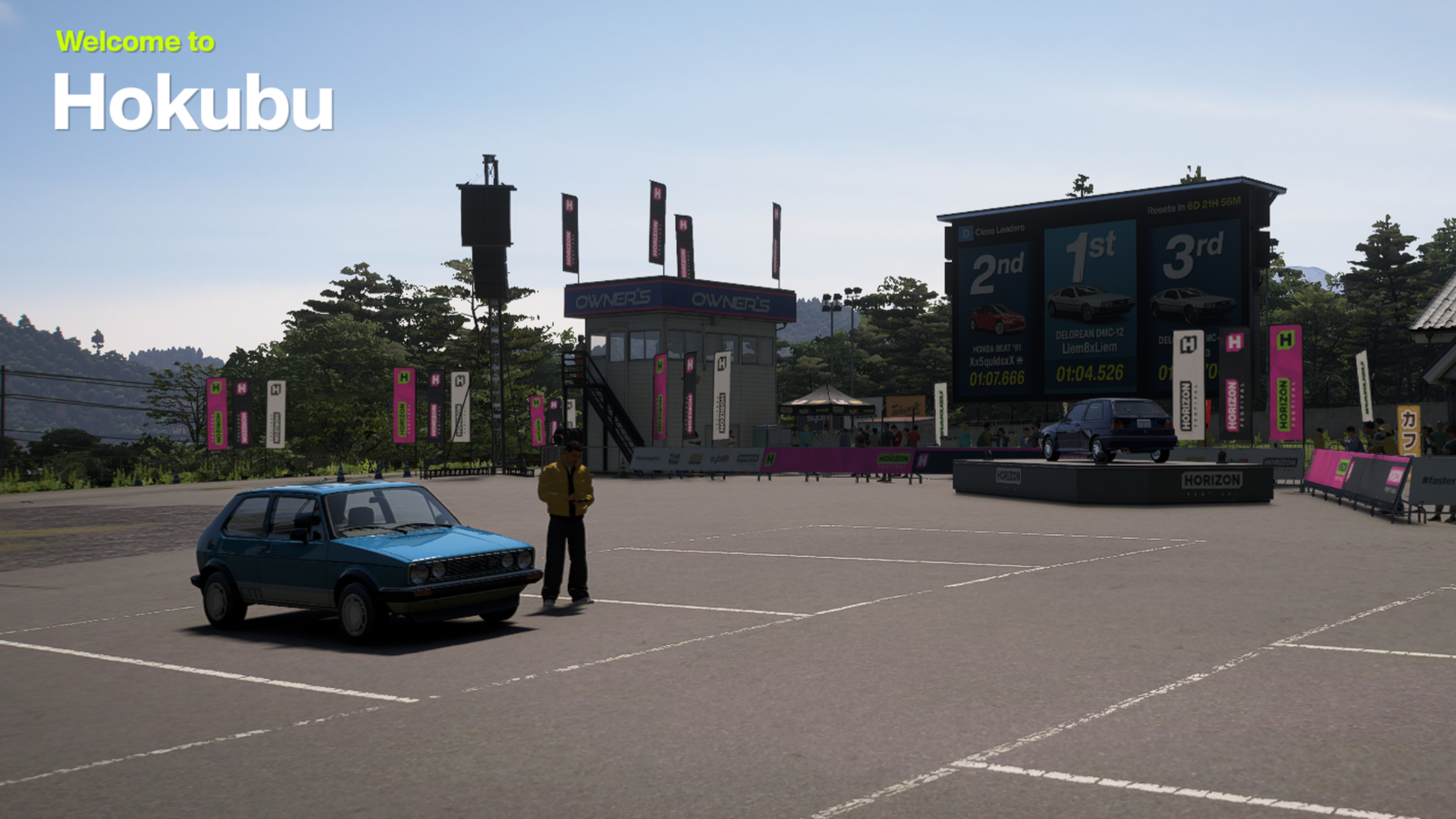 Screengrab from Forza Horizon 6