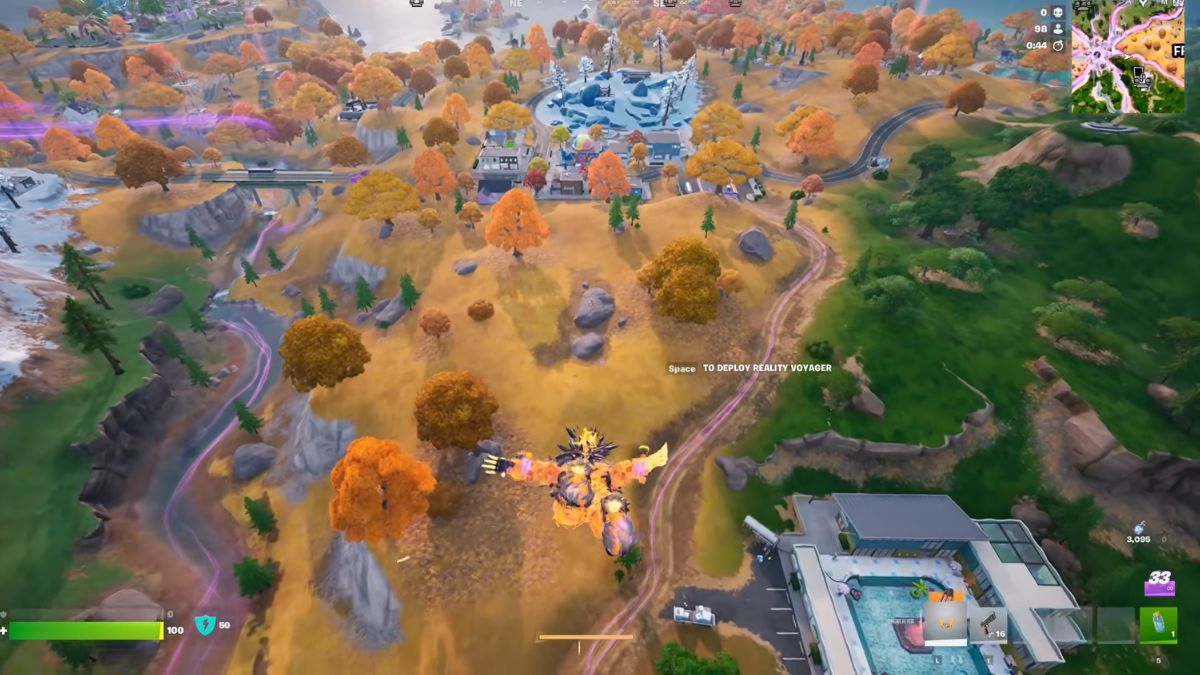 In-game image from Fortnite