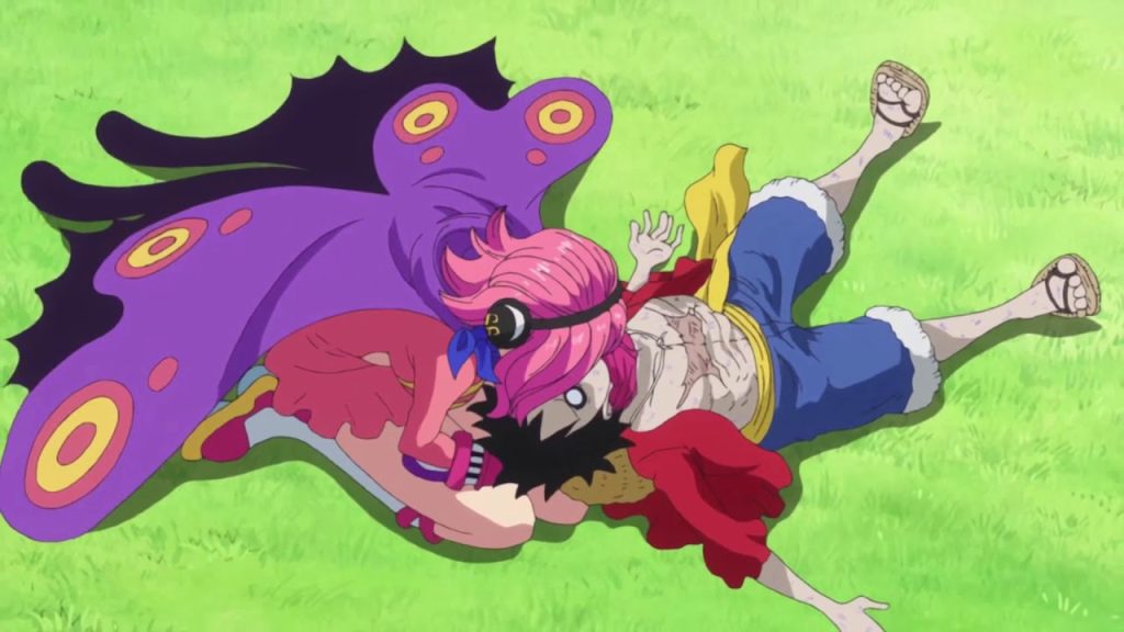 a still from the one piece anime series
