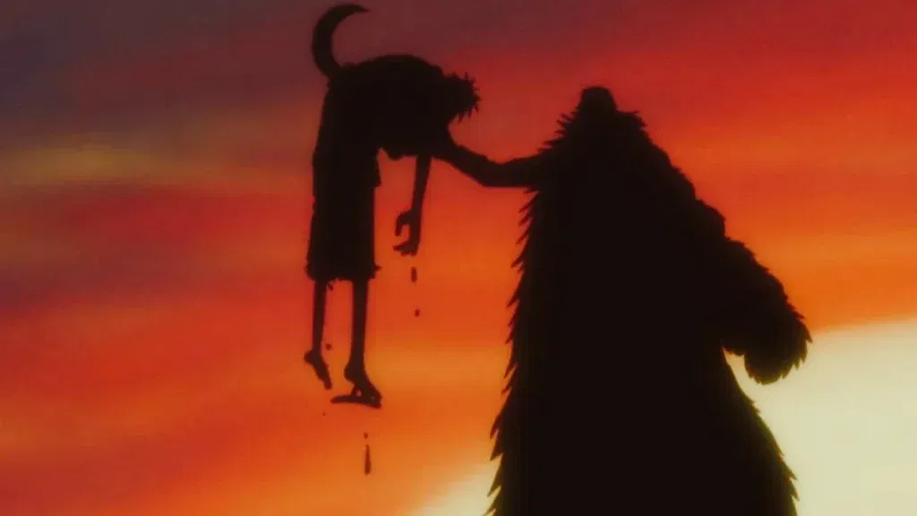 a still from the one piece anime series