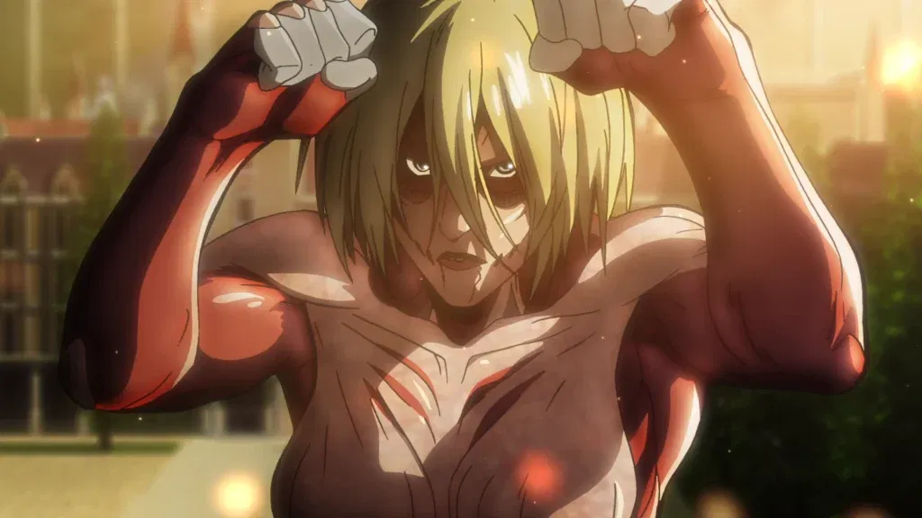 The Female Titan is possessed by the character Annie Leonhart.