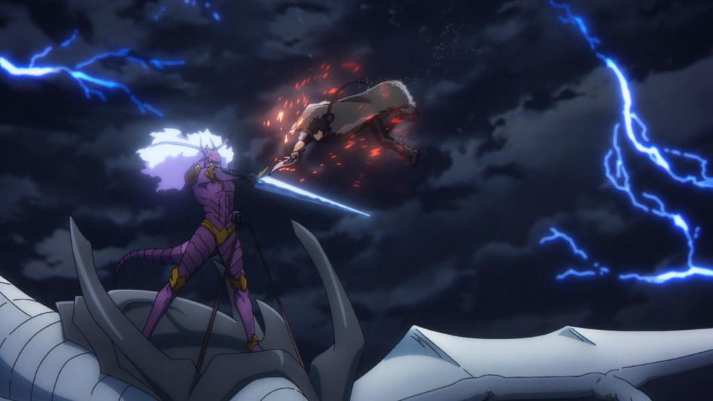 a still from the solo leveling anime