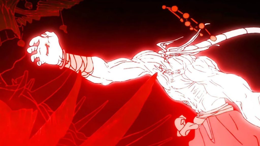a still from the Jujutsu Kaisen anime