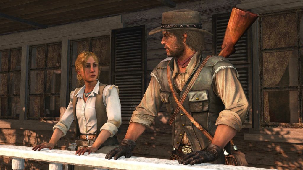 Scene from Red Dead Redemption