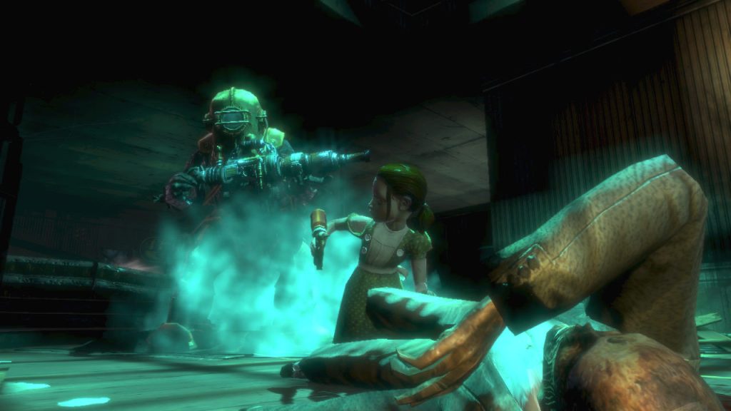 cutscene in BioShock
