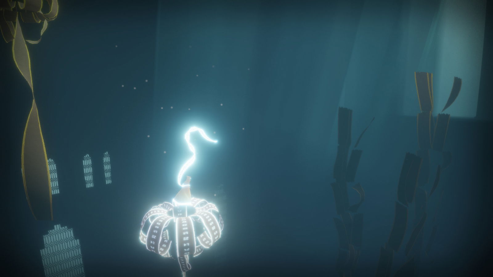 cutscene in Journey