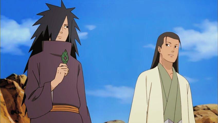 Hashirama and Madara talking