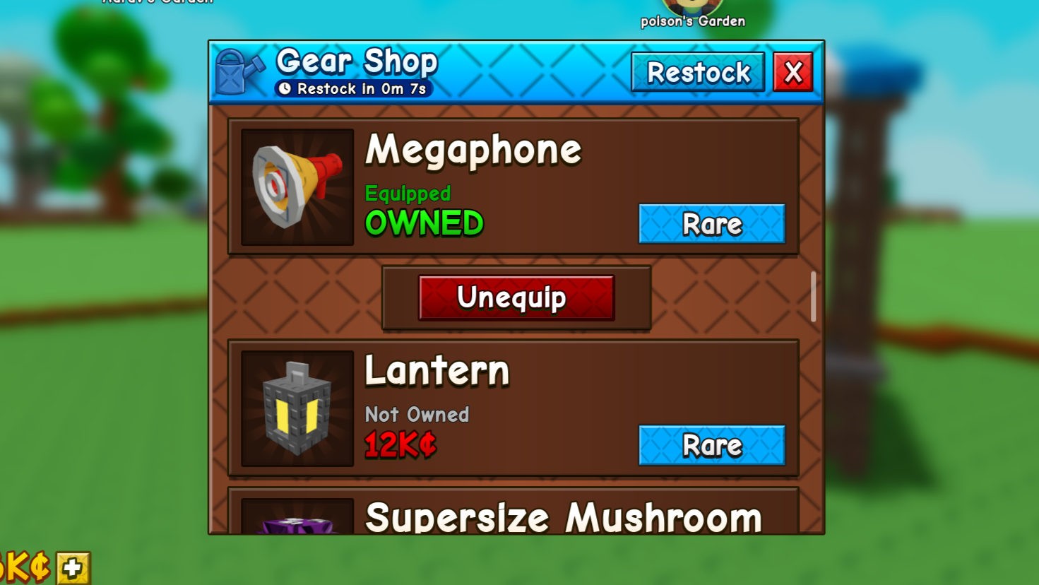 Megaphone in Grow a Garden 2.