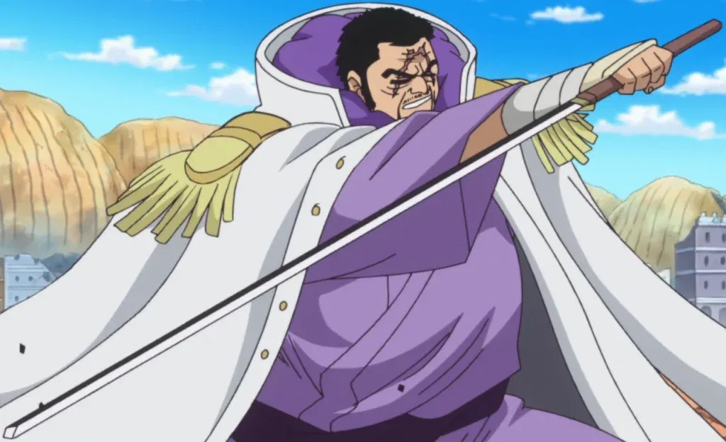 a still from the one piece anime series