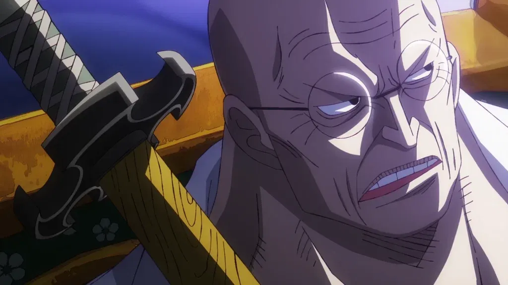 a still from the one piece anime series
