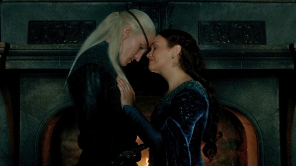 aemond kiss alicent house of the dragon