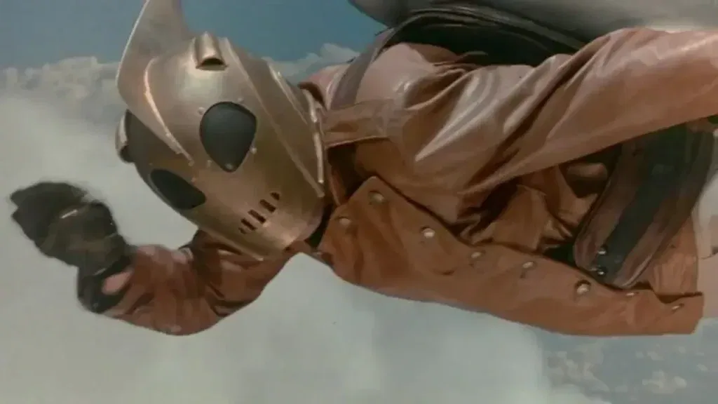 A still from The Rocketeer