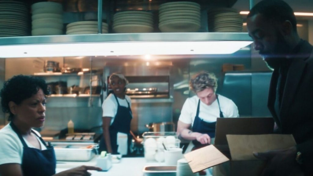 Ayo Edebiri and Jeremy Allen White in The Bear Season 5 (2026) | Image via Hulu
