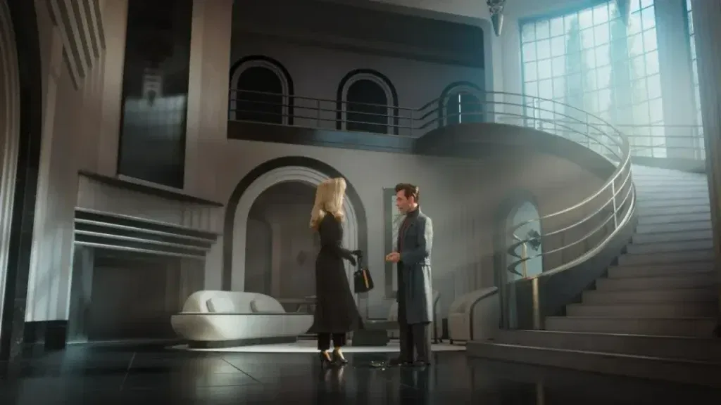 A still from Brad Bird's Ray Gunn