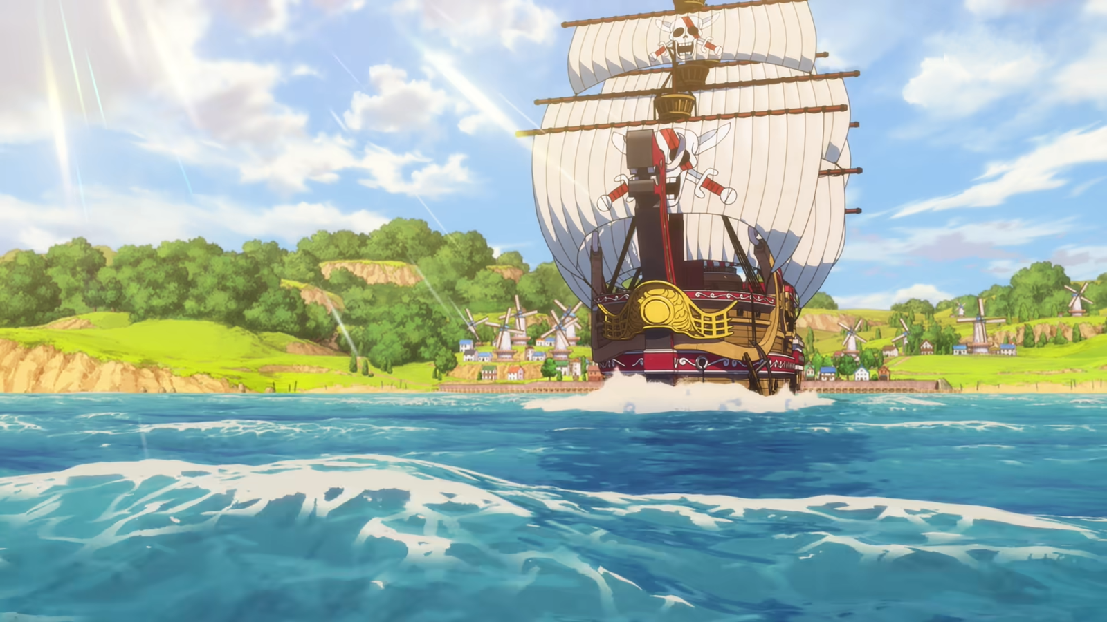 Một cảnh trích từ trailer One Piece | Nguồn: Netflix/WIT Studio