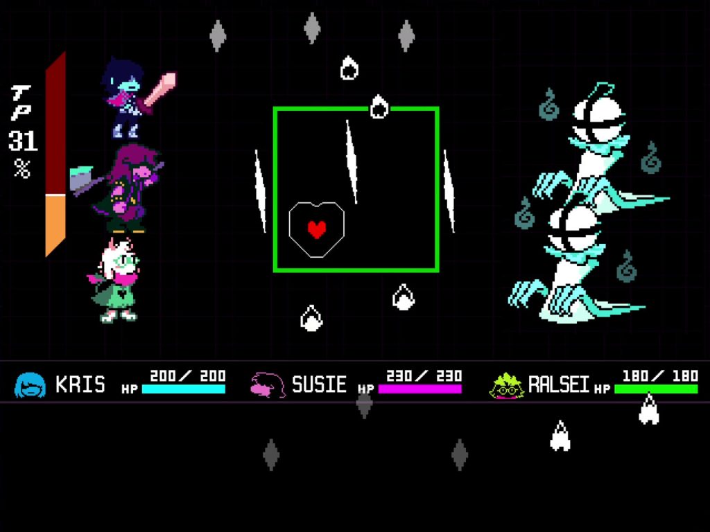 gameplay of Deltarune 