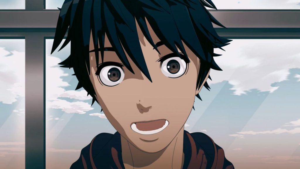 a still from the ex-arm anime series