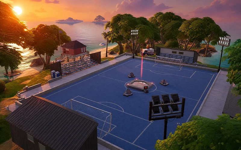 Where is the Soccer Field in Fortnite? Striker Sprite Guide
