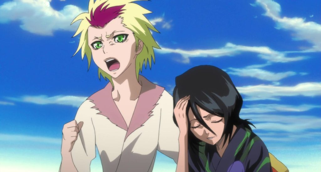 a still from the bleach anime series