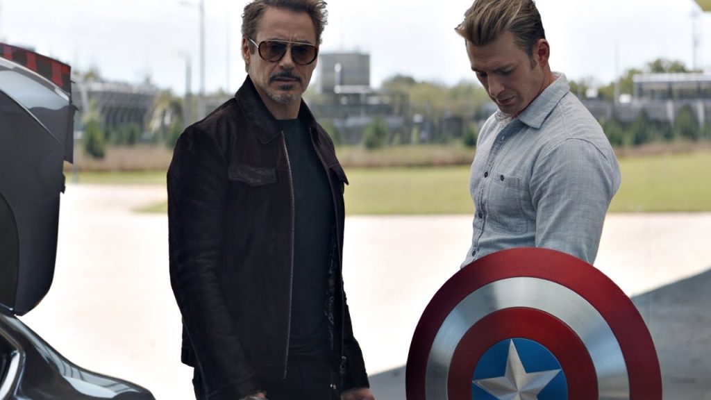 iron man and captain america