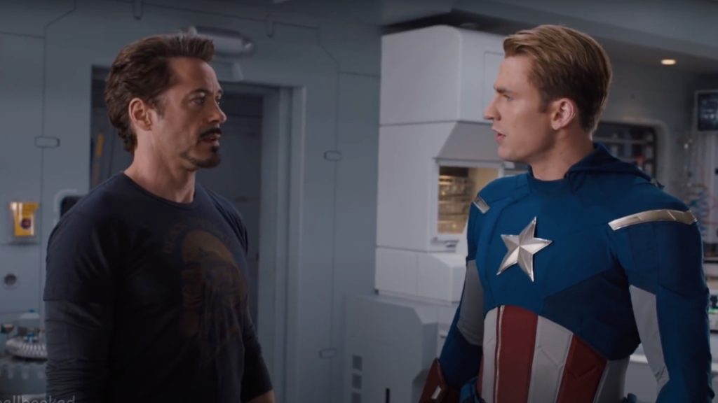 iron man and captain america