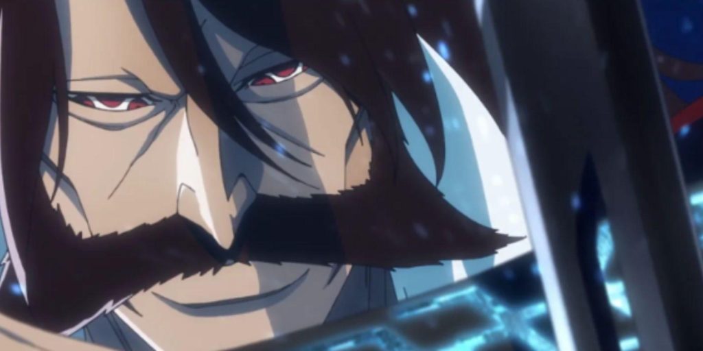 Yhwach activating his ability, "The Almighty" in Bleach anime series. 