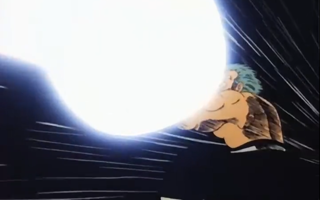 a still from the dragon ball anime series