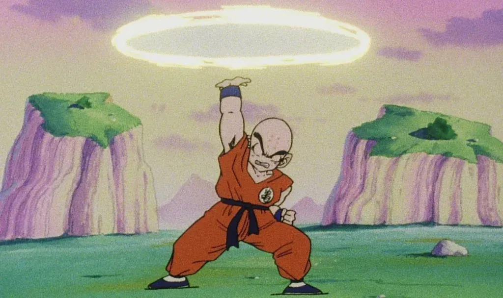 a still dragon ball
