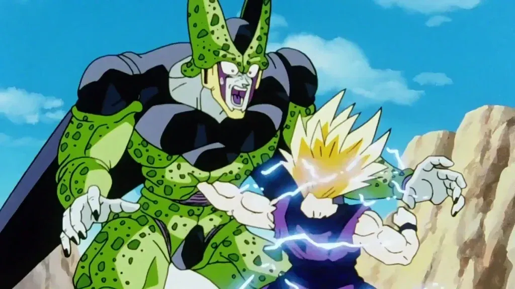 a still from dragon ball z