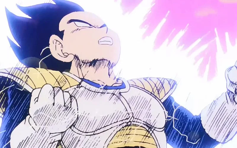 a still from the dragon ball anime