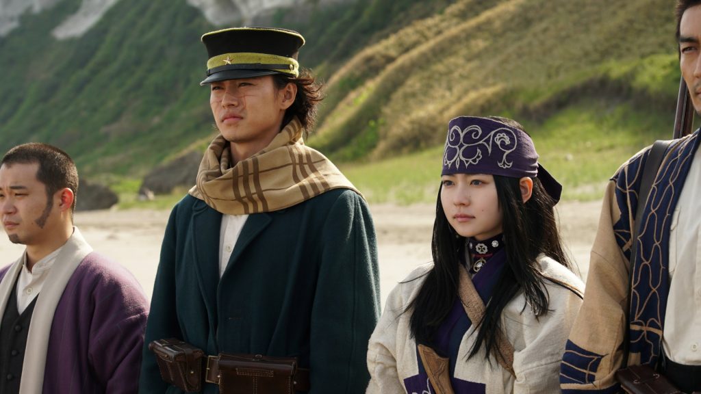 a still from the Golden Kamuy live-action series
