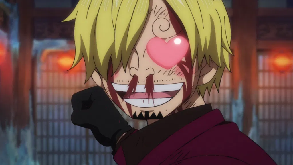 a still from the one piece anime series
