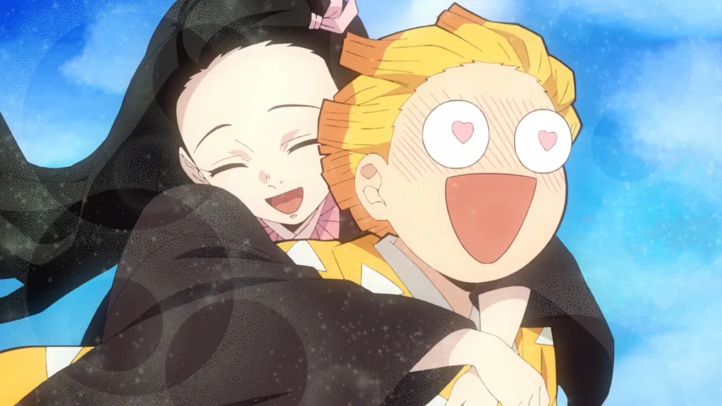 a still from the demon slayer anime series