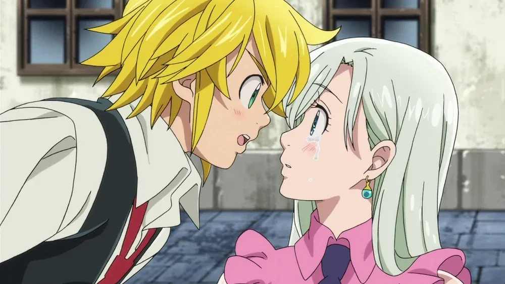a still from the seven deadly sins anime