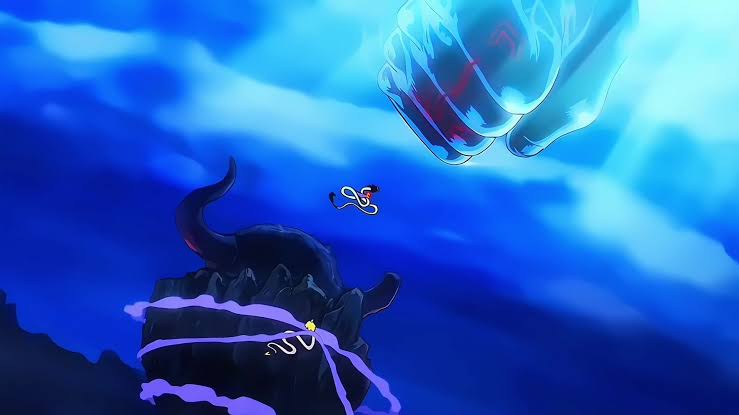 luffy kaido 1